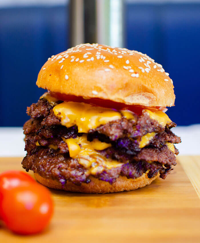 Quad Smash Burgers in Chorlton